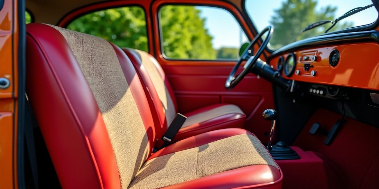 Restauration complète des sièges de votre Citroën 2CV : le guide indispensable