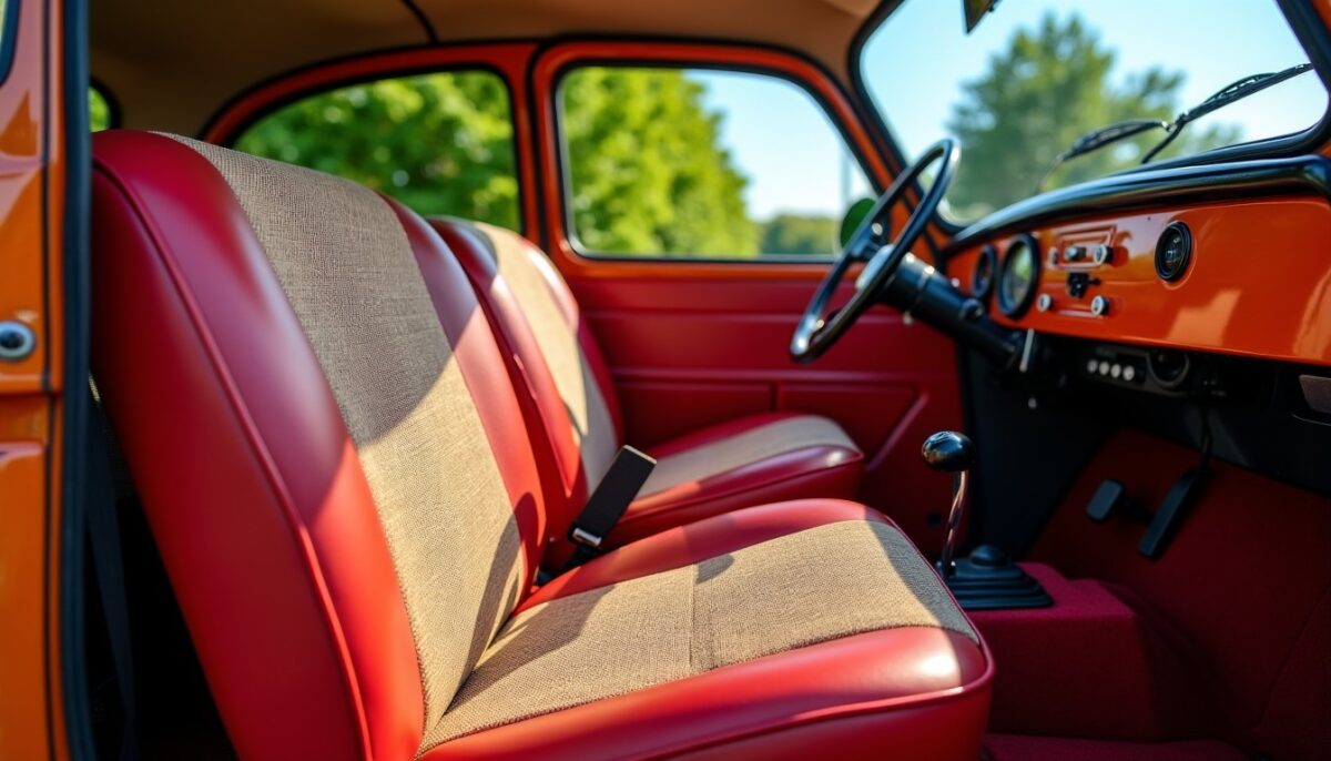 Restauration complète des sièges de votre Citroën 2CV : le guide indispensable