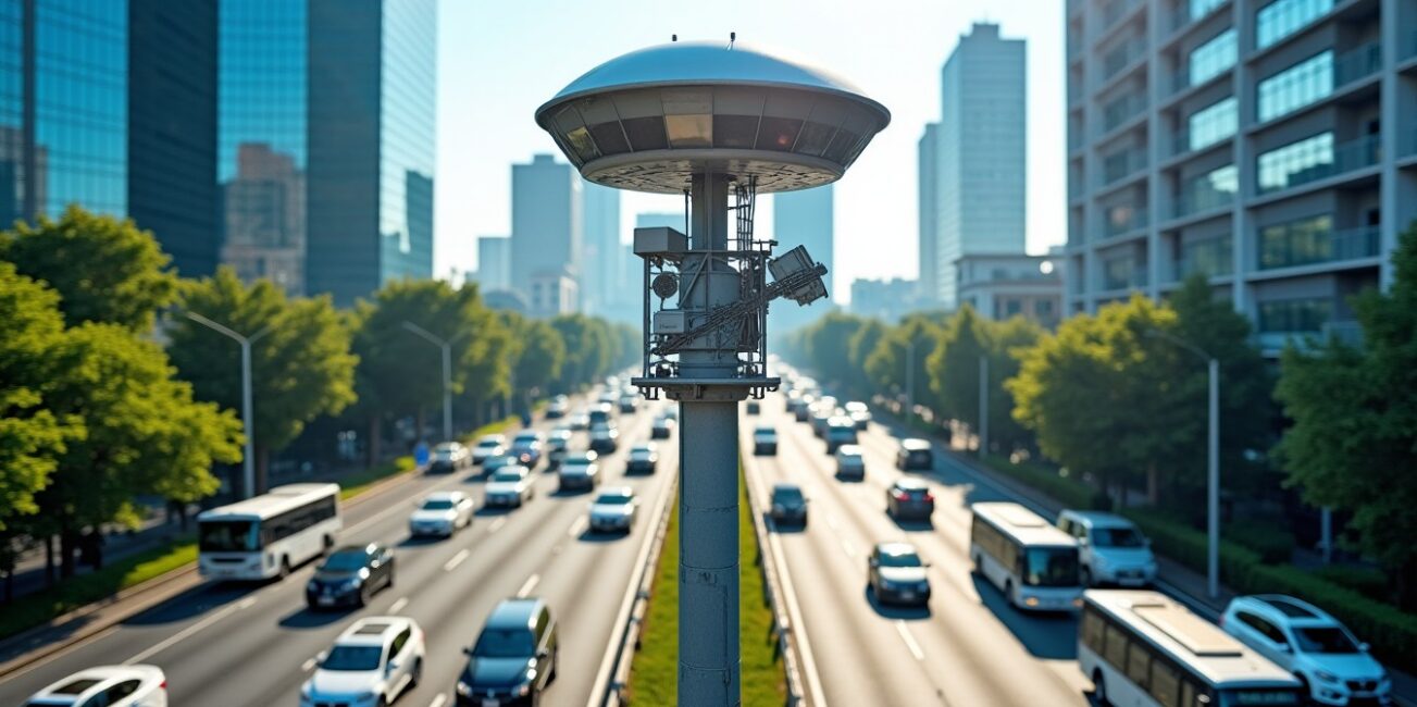 Radar tourelle flash bidirectionnel : mode de fonctionnement et distance de détection