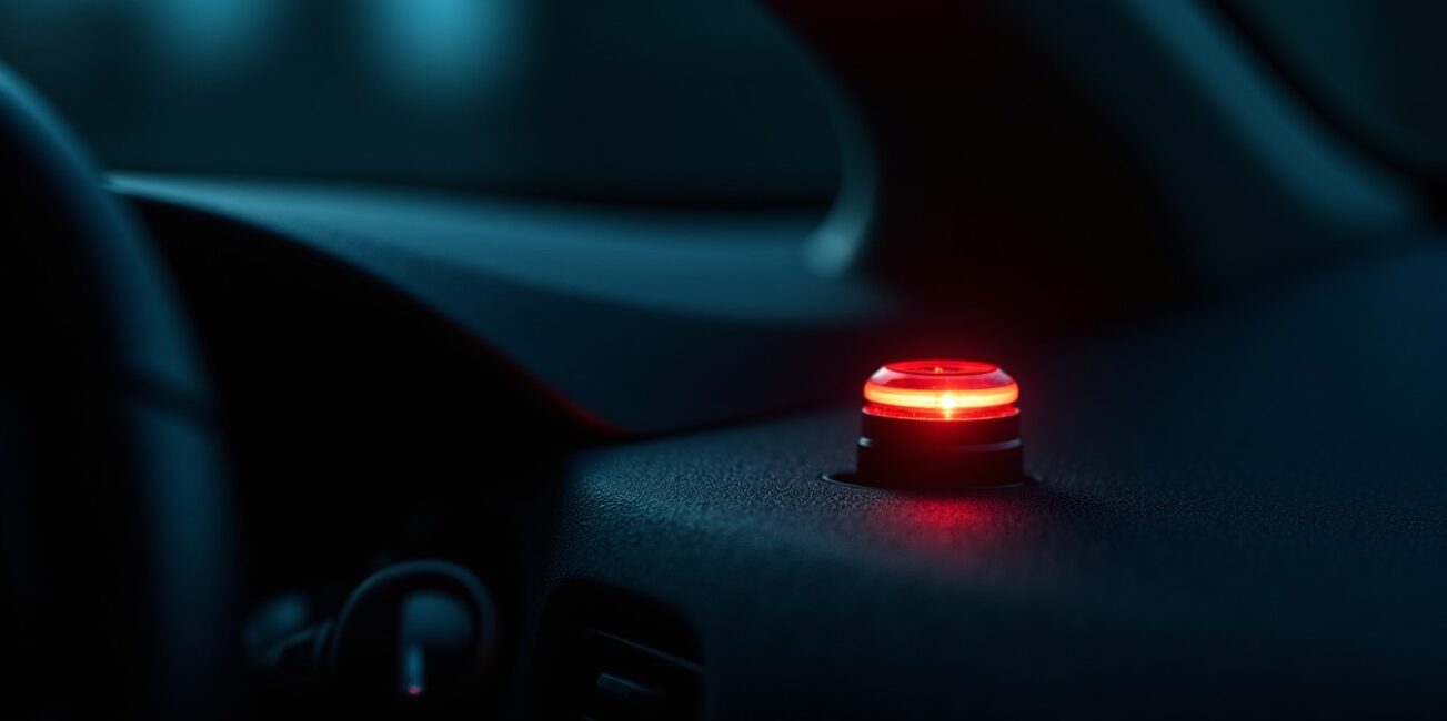 Voyant rouge qui clignote lorsque la voiture est éteinte : explications et raisons possibles