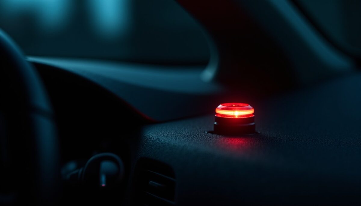 Voyant rouge qui clignote lorsque la voiture est éteinte : explications et raisons possibles